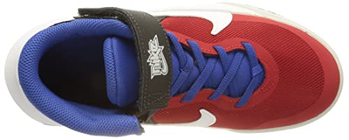 Nike Team Hustle D 10 Flyease, Zapatillas Deportivas, Multicolor Off Noir White University Red Game Royal, 37.5 EU