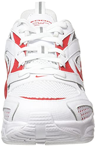 Nike Zoom Air Fire, Zapatillas Deportivas para Hombre, White University Red Metallic Silver, 37.5 EU