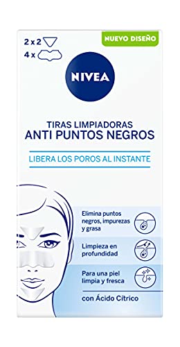 NIVEA Tiras Limpiadoras Purificantes Zona T para Cara y Rostro, 6 Unidades