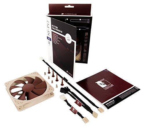 Noctua NF-P12 PWM, Ventilador Silencioso de Gran Calidad, 4 Pines (120mm, Marrón)