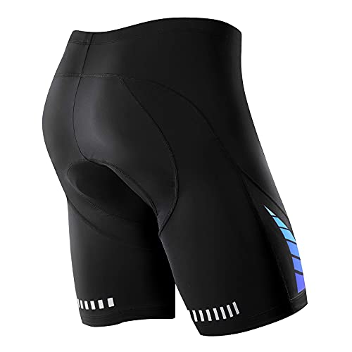 NOOYME Cullote Ciclismo Hombres con 4D Gel Acolchado Pantalones Cortos Ciclismo Pantalon Mountain Bike Ropa Ciclismo Hombre Ropa de Ciclismo MTB