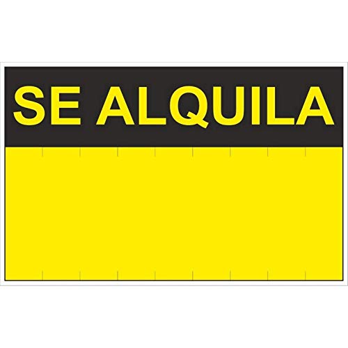 Normaluz RD51401 - Cartel Se Alquila PVC Glasspack 0,4 mm 45x70 cm