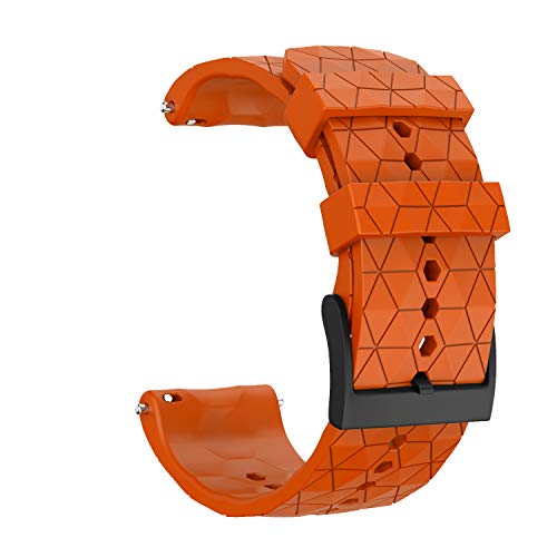 NotoCity Compatible con Correa Suunto 9 Spartan/Titanium/Smart Watch GPS/Suunto Spartan Sport Wrist HR (Naranja)