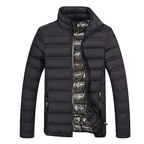 NP Hombres de invierno Parkas ligeras Acolchadas Outwear Coat Streetwear Sportswear