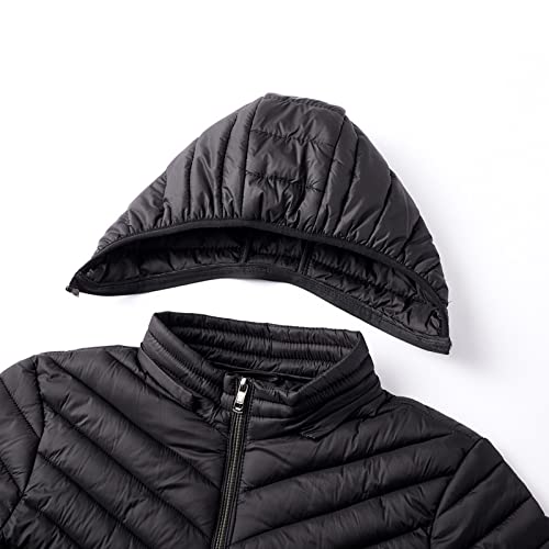 NP Parka Coat Men 's Chaqueta con capucha de invierno Parka Abrigo Simple Casual