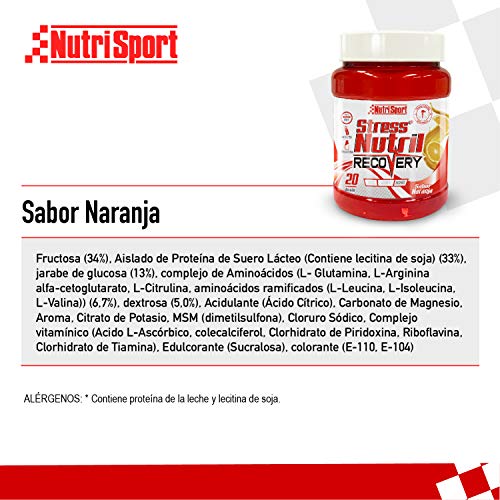 NutriSport StressNutril Recovery - Bebida Recuperadora, 800 g