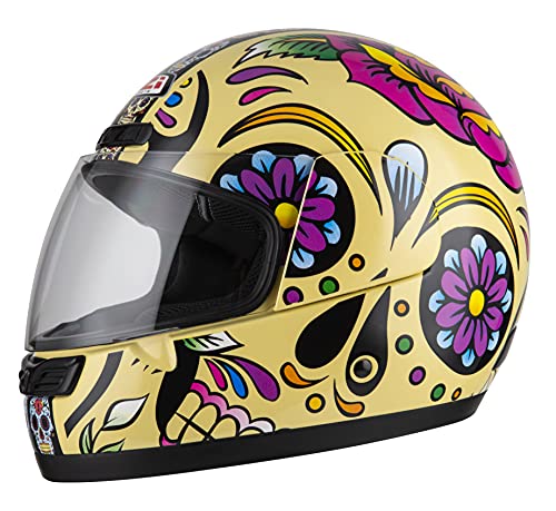 NZI - Casco Integral Activy 3 Mexican Skulls Calaveras mejicanas (L 58-59 cms)