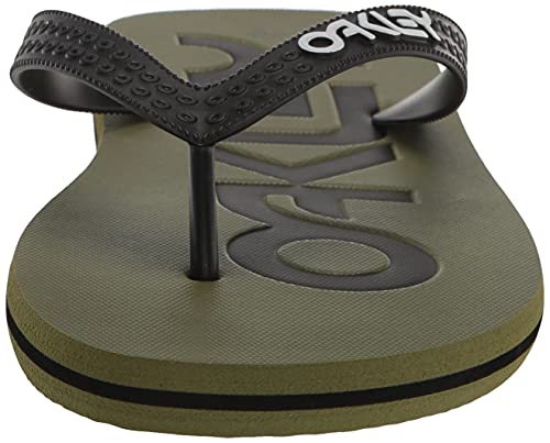 Oakley Colegio de Hombre FLIP Flop, Nuevo cepillo oscuro., 41 EU