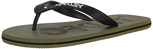 Oakley Colegio de Hombre FLIP Flop, Nuevo cepillo oscuro., 41 EU