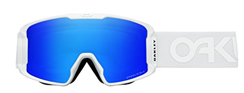 Oakley Lineminer 707015 0 Gafas Deportivas, Hombre, Blanco,Azul, 99