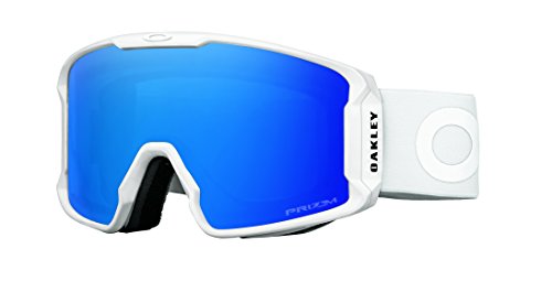 Oakley Lineminer 707015 0 Gafas Deportivas, Hombre, Blanco,Azul, 99