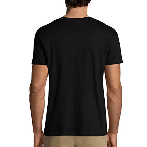 One in the City Hombre Camiseta Vintage T-Shirt Gráfico Surf Summer Time Lanzarote Negro Profundo
