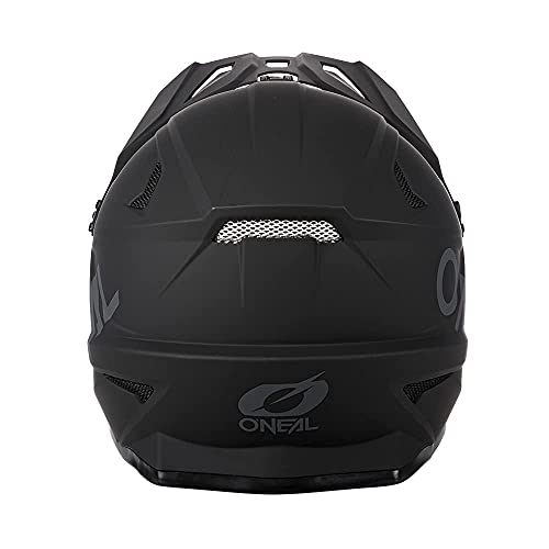 O'Neal Kinder Fullfacehelm Sonus Solid, Schwarz, M, 0481-75