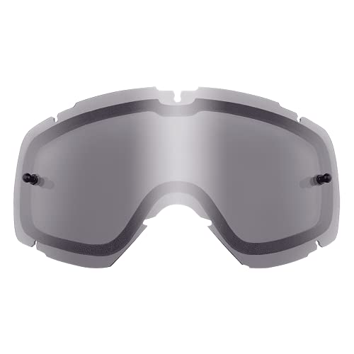 O'Neal | Recambios para gafas de Motocross | Enduro | Lente doble para la máxima transmisión de la luz, lente de 1,2 mm de grosor con 100% de protección UV | B-30 | Niños | Gris | Talla única