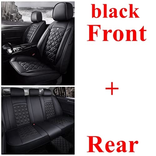 onedtsky Fundas Asientos Coche Universales para Opel GT Cascada Corsa Corsa e Meriva Vectra Insignia Adam Grandland X Accesorios Coche, Estándar Negro