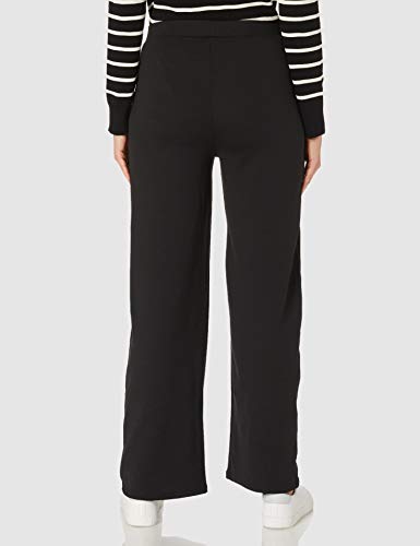 Only Onlfever Wide Pants Jrs Pantaln de Vestir, Negro, S para Mujer