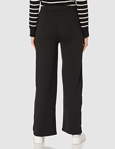 Only Onlfever Wide Pants Jrs Pantaln de Vestir, Negro, S para Mujer