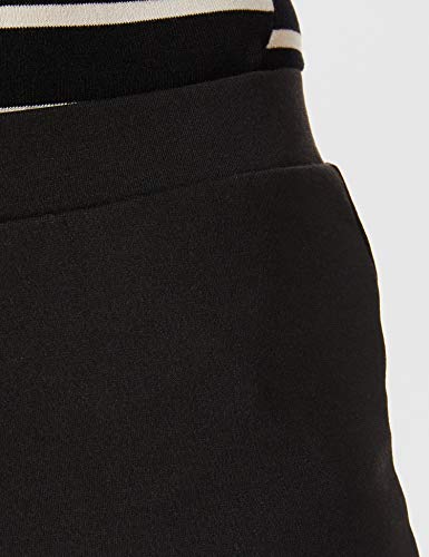 Only Onlfever Wide Pants Jrs Pantaln de Vestir, Negro, S para Mujer