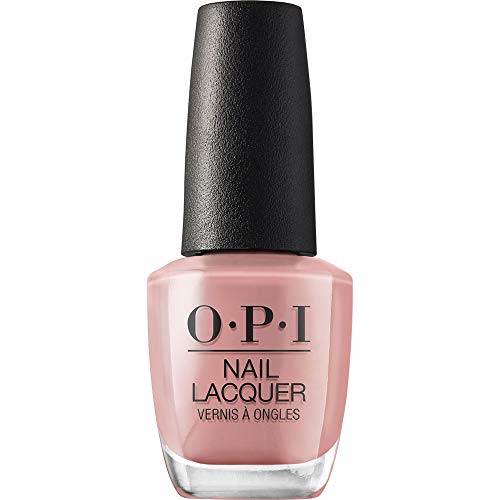 OPI Nail Laquer - Esmalte Uñas Duración de Hasta 7 Días, Efecto Manicura Profesional, 'Barefoot in Barcelona' Beige - 15 ml