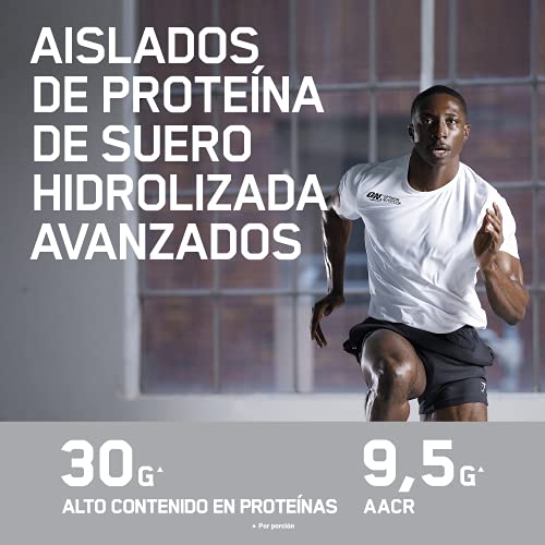 Optimum Nutrition Hydro Whey, Proteinas Whey en Polvo, Proteina de Suero para Masa Muscular y Musculacion, Fuente de BCAA, Bajo en Calorías, Vainilla, 40 Porciones, 1.6 kg, el Envase Puede Variar