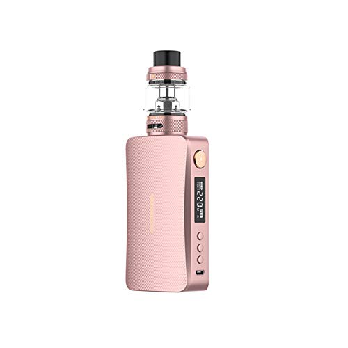 Original Vaporesso Gen S Kit with 8ml NRG-S Tank 220W DIY Mode GEN S Box Mod and AXON Chip Fit GT4 GT Mesh Coil E Cigarette Vape (Rose Gold)