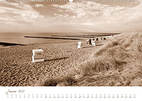 Ostsee-Nostalgie (Premium, hochwertiger DIN A2 Wandkalender 2022, Kunstdruck in Hochglanz): Zwölf nostalgische Traumreisen an die Ostsee (Monatskalender, 14 Seiten )