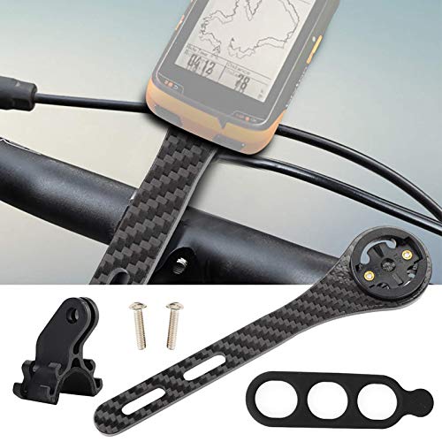 OUKENS Soporte para Ordenador de Bicicleta, vástago de Manillar Integrado para Ordenador de Ciclismo de Carretera para Garmin para la Serie Bryton(for Garmin)