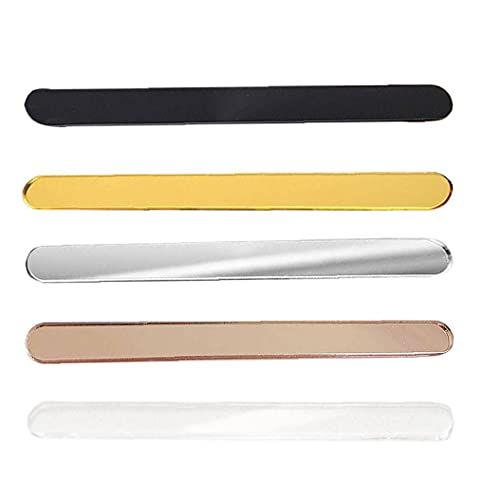 Palos Polo del helado artesanal Palos Acrílico para Candy fiesta en casa de Apple Niños proyectos de bricolaje de oro rosa 50PCS, palitos de helado