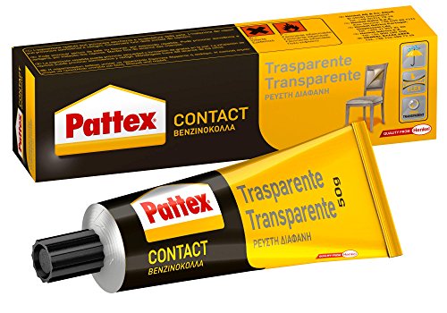 Pattex Cola de contacto, para trabajos de bricolaje, color transparente, 50gr (1419320)