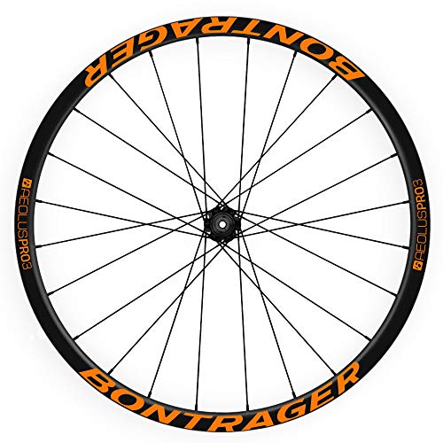 Pegatinas Llantas Bici 29 “ BONTRAGER Aeolus Pro 3 WH03 Naranja