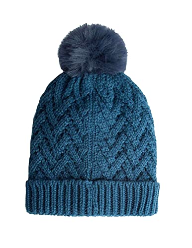 Pepe Jeans- GORRO LINA PG0402190 594 DULWICH- GORRO CON POMPON PARA NIÑAS (S)