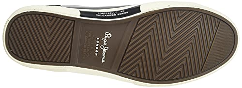 Pepe Jeans London Kenton Class, Zapatilla Hombre, 999BLACK, 43 EU