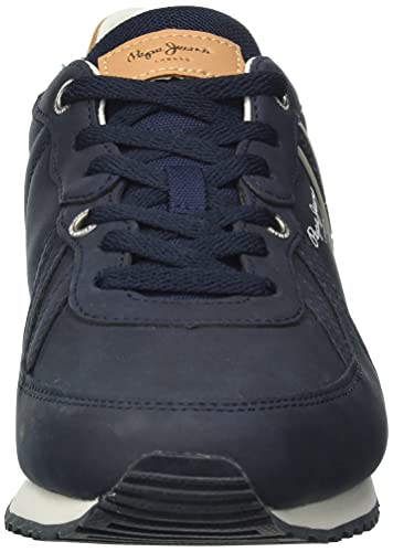 Pepe Jeans Tinker Road - Zapatillas Deportivas para Hombre, (595navy), 45 EU