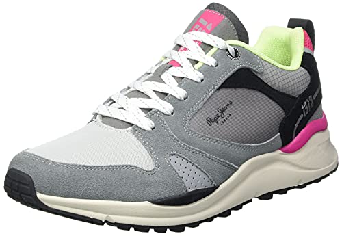 Pepe Jeans Trail Light Sport, Zapatillas Hombre, 905Light Grey, 45 EU