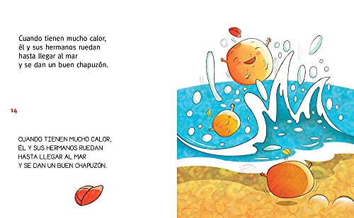 Pequeño, el granito de arena travieso: En letra MAYÚSCULA y de imprenta: libros para niños de 5 y 6 años: 3 (Aprender a leer en letra MAYÚSCULA e imprenta)