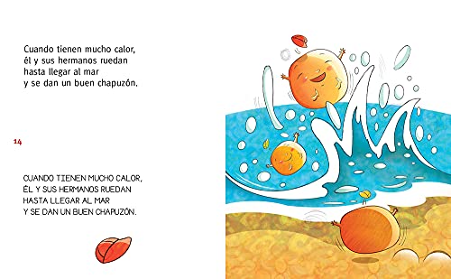 Pequeño, el granito de arena travieso: En letra MAYÚSCULA y de imprenta: libros para niños de 5 y 6 años: 3 (Aprender a leer en letra MAYÚSCULA e imprenta)