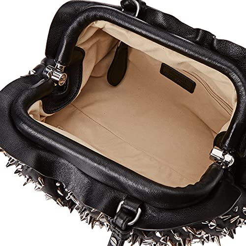 Pinko, Mini Chain Clutch Framed 2 CL mujer, Z99_negro Limusine, U