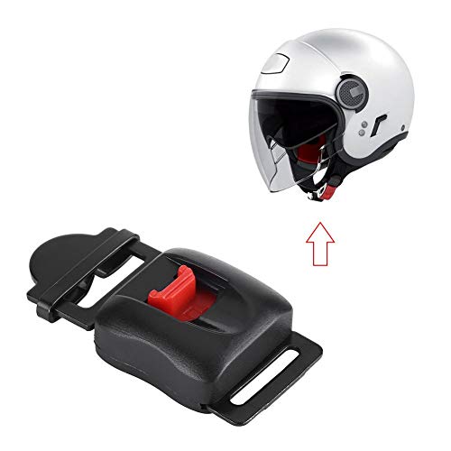 Pinza para Casco, 5 Piezas Hebilla para Casco de Moto Hebilla para Soltar la Correa de Barbilla Adecuada