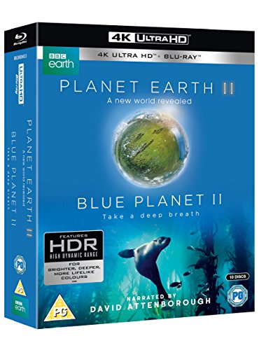 Planet Earth II & Blue Planet II (4k UHD Blu-ray + Blu-ray) [Blu-ray]