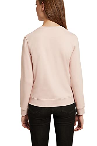 POLO CLUB Sudadera Orgánica Rosa Pastel con Cuello Redondo para Mujer