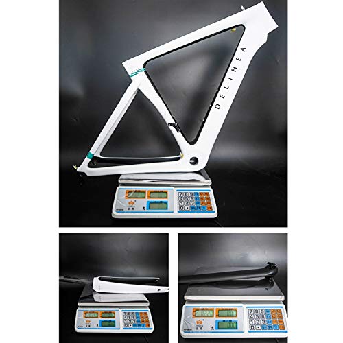 PPLAS Marco de Bicicleta de Carreteras de Carbono Ciclismo Bicicleta Friendset Super Light Mechanical Racing Aero Aero Aero (Color : Fore Bob, Size : 51CM)