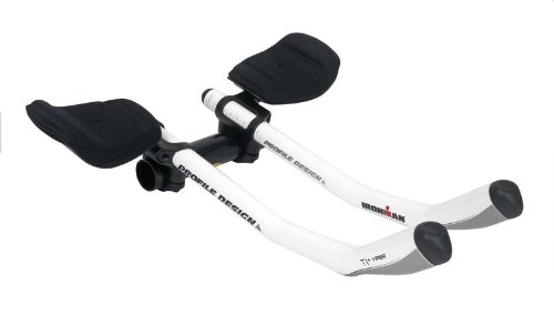 Profile Designs T1+ Viper - Manillar para Bicicletas, Color Blanco
