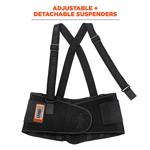 ProFlex 2000SF - Cinturón lumbar (tamaño: S), color: negro