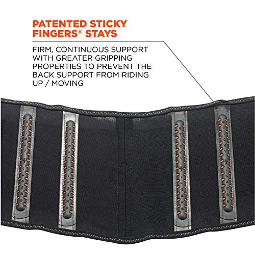 ProFlex 2000SF - Cinturón lumbar (tamaño: S), color: negro