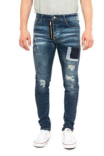 Project X Paris - Projoect X Paris T19910 Jeans Blue - T19910 - Blue, 32