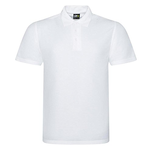 PRORTX Pro RTX - Polo Modelo Pro Pique Para Hombre (6XL/Verde Botella)