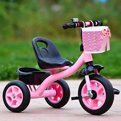 PULABO - Alforjas de bicicleta para bicicleta con lazo frontal de compras desmontable para niños y niñas inteligentes