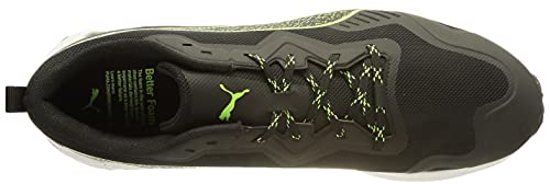 PUMA Better Foam Xterra, Zapatillas deportivas, para Unisex adulto, Negro (Puma Black-Green Glare), 45 EU