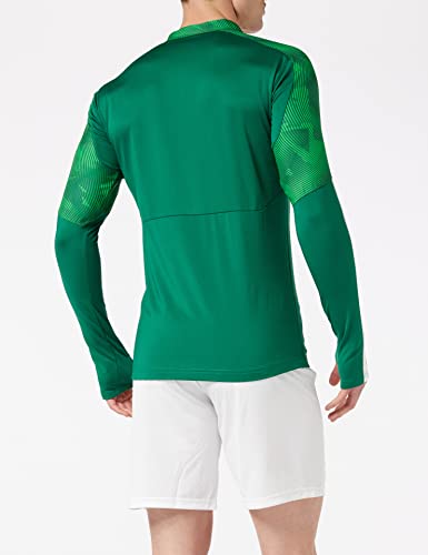 PUMA Cup Training 1/4 Zip Top Top, Hombre, Alpine Green-Pepper Green, M