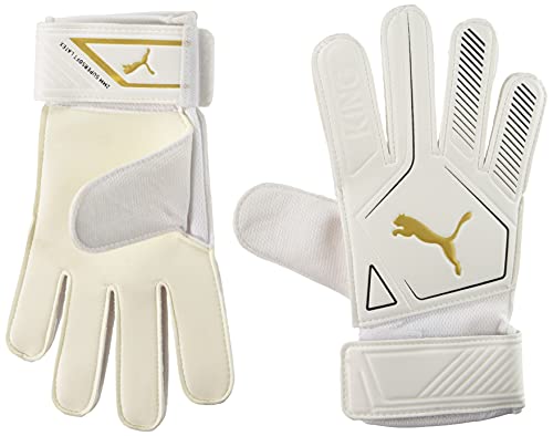 PUMA King 4 Guantes de Portero, Adultos Unisex, Blanco (Blanco), 8